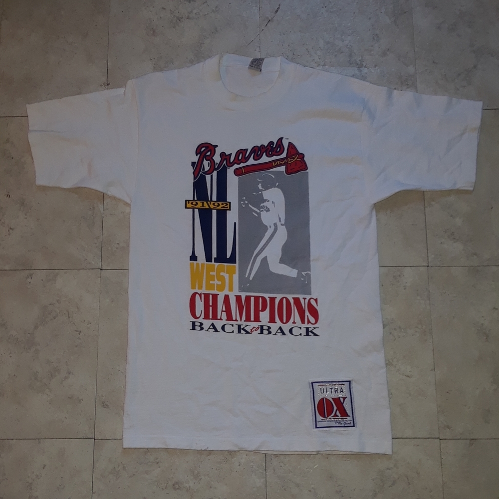 Vintage 1992 Atlanta Braves Series Champions Shirt